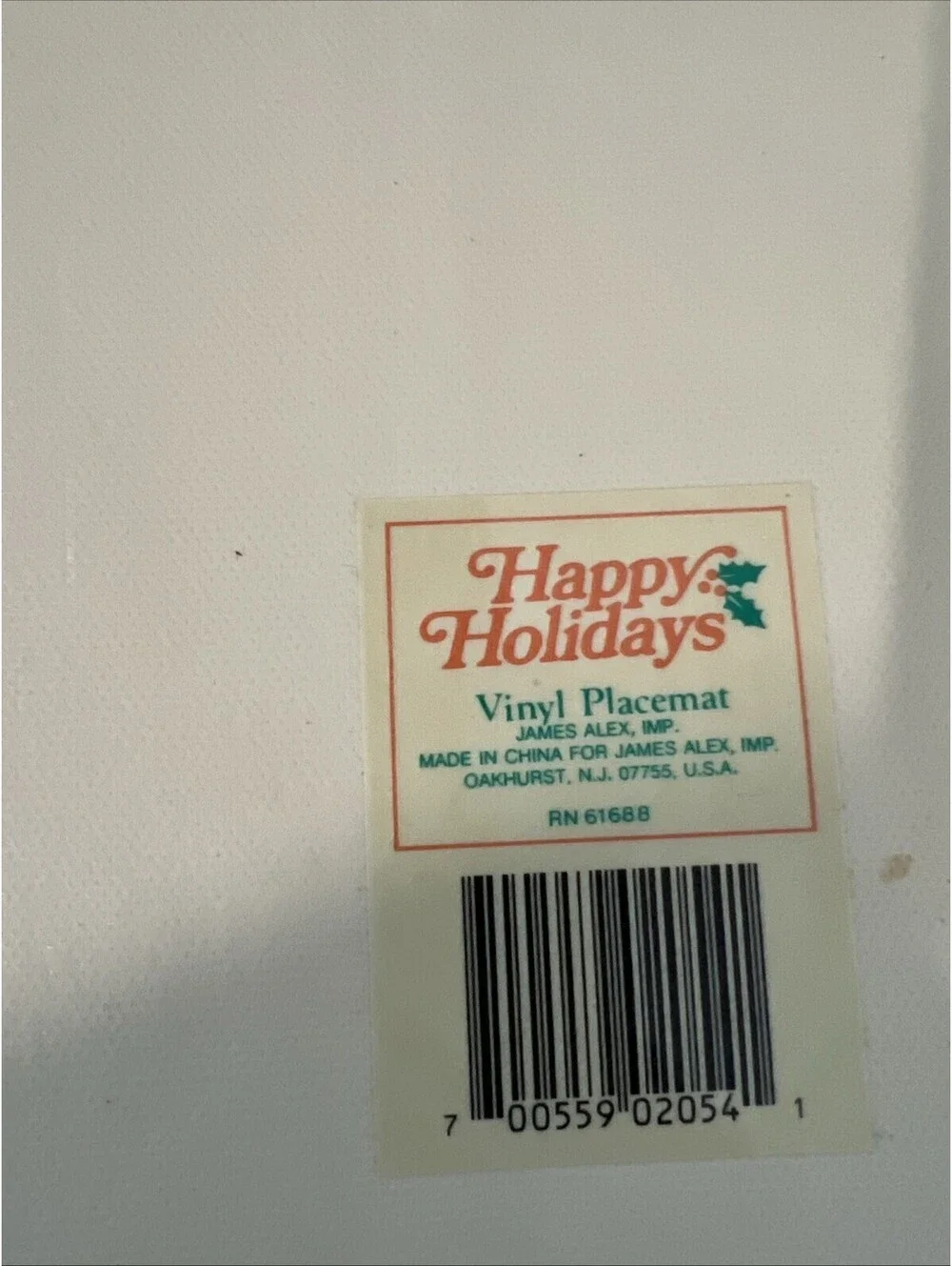 N/A this vintage